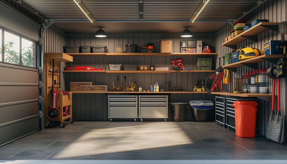 Tidy Up. DIY Storage Solutions for Your Garage