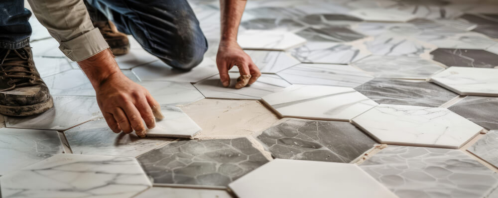 Tile Transformation. Regrouting Your Bathroom or Kitchen